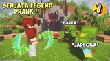 PRANK Youtuber, Make Senjata Legend di Bedwars!! - Minecraft Prank