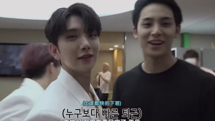 SEVENTEEN | “If you’re not eager to leave work, there’s something wrong with your head” — Minhan cha