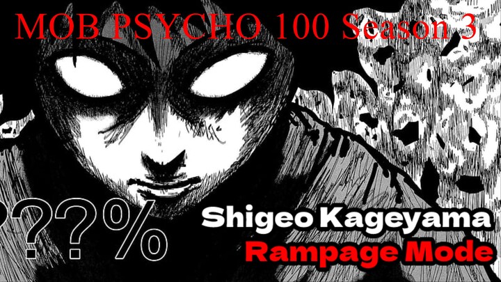 MOB PSYCHO 100 Season 3 AMV | Shigeo Kageyama Rampage Mode [Like This-Phonk GamingTrap]
