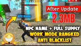 Config NPC Name FF - Npc Name Full Supply Anti Blacklist Versi Terbaru #1