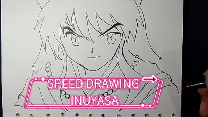 DRAWING INUYASA FIGURE INUYASA🔥🔥🔥🔥