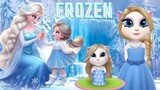My talking Angela 2   Frozen   Mothersday   Elsa cosplay #mytalkingangela2 #frozen