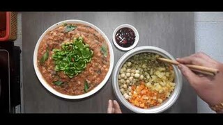 Cách nấu. Cải thìa sào sát đậu gà. Bổ dưỡng. Bếp cô tư tập 312.?