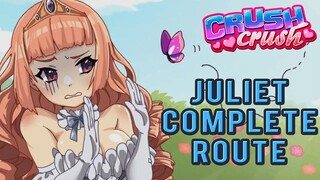 Juliet Complete Route and Outfits | Crush Crush | Ep. 74