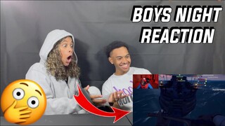 Boys Night Funny Moments #1 w/ Kai Cenat, BruceDropEmOff, & YourRAGE | REACTION