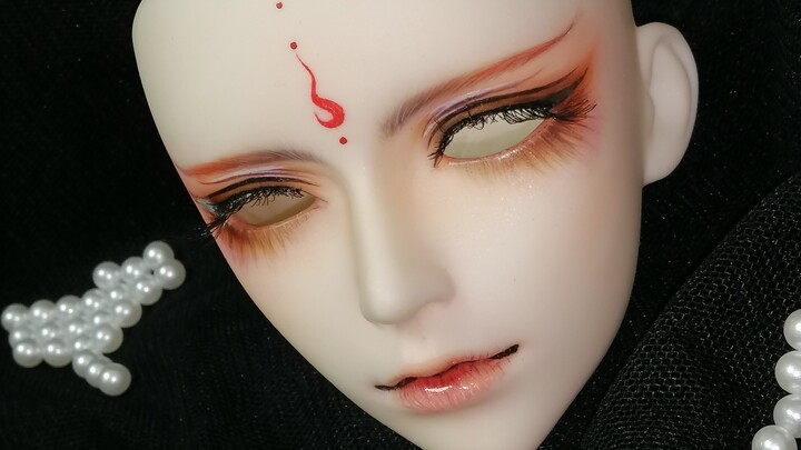 [BJD makeup] Song of Youth [Wu Xin] BJD makeup process