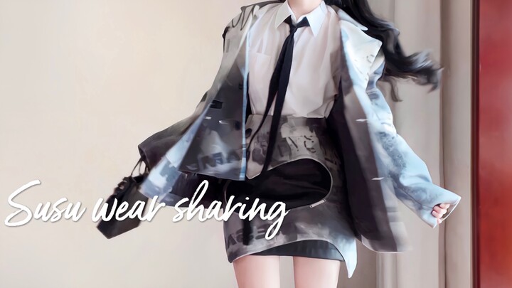 إعجاب من النظرة الأولى! إطلالة العودة إلى المدرسة للطالبة الجامعية في أوائل الربيع! 160 سم/45 كجم