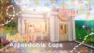 Roblox Bloxburg - 11k No Gamepass Autumn Affordable Cafe - Minami Oroi