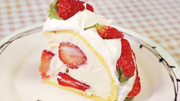 [Food]How to make strawberry cake