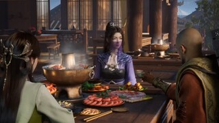 Han Li used his powerful divine sense to force the elders to retreat, and the sense of oppression wa