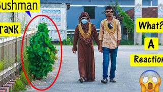อัพเดท Viral Bushman Attack Prank ปฏิกิริยาที่ตลกมากในที่สาธารณะ