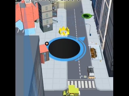Pada tahun 2018, kamu yang main game menelan kota dengan lubang hitam itu kayak gini: #2018 #LubangH