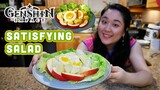 [food in game IRL] satisfying salad (GENSHIN IMPACT) that you can eat for the rest of your life?