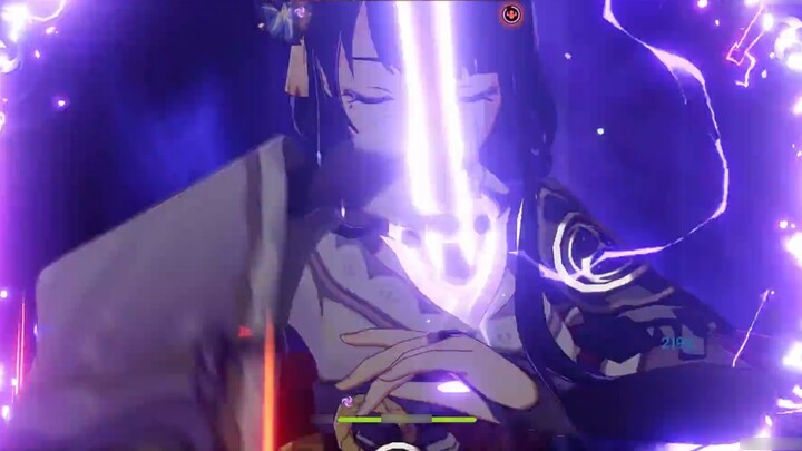 [ Genshin Impact ] Thor Zhouben is this? The walnut is hard against beheading skills! The righteous gang fight is taken away directly!