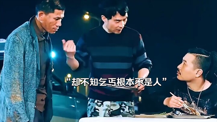 "The driver gave chicken legs to beggars on the roadside every day, but he never thought it would sa