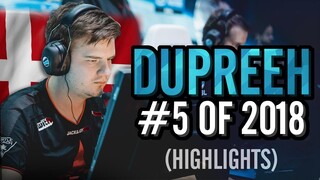 dupreeh - HLTV.org's #5 Of 2018 (CS:GO)