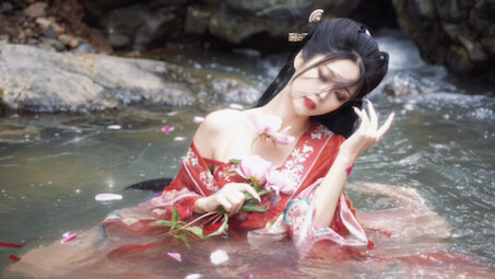 Saat Giokian melengkung, ia menemukan sebuah tempat istimewa