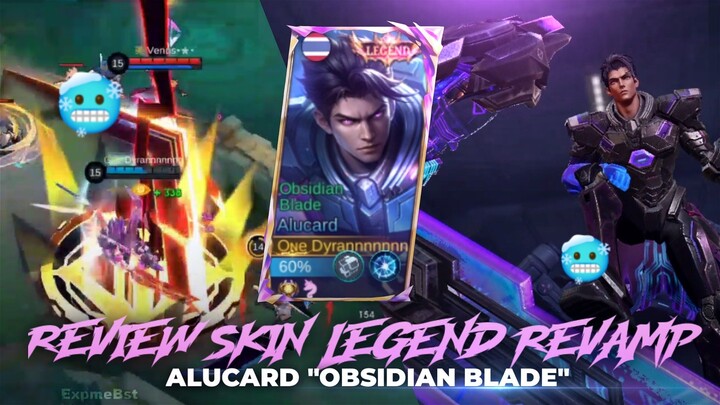 BISA BERUBAH JADI 2 MODE, AUTO MAKIN DINGIN CUYY! REVIEW SKIN LEGEND ALUCARD REVAMP🥶🥶‼️