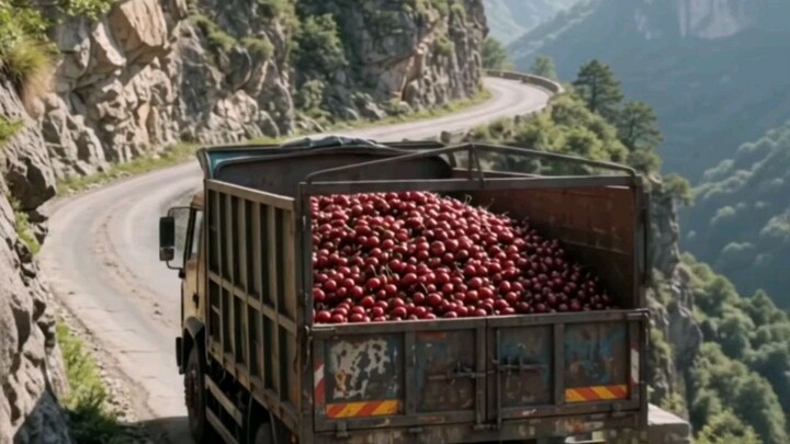 This Cherry Tree Changed Everything!❤️#CherryHarvest #viralreels  #nature #fypシ #wildlife