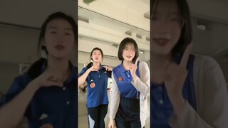 สาวแว่นเต้นเพลง ธาตุทองซาวด์ น่ารัก #นักเรียน #student #students #น่ารัก
