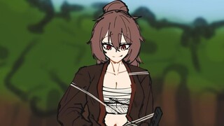 Battle of Female Warriors (Full Color)