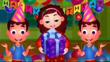 Happy Birthday song - nursery rhymes , cartoon - 3d animation cartoon
