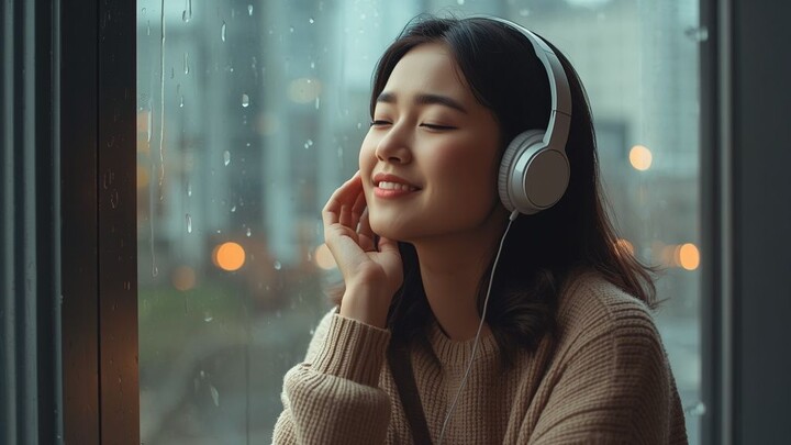Rain glass Sonata@เพลงบรรเลง#สบายๆๆคลายเครียด# พักกาย #พักใจ #ชิวๆ#หลับฝันดี