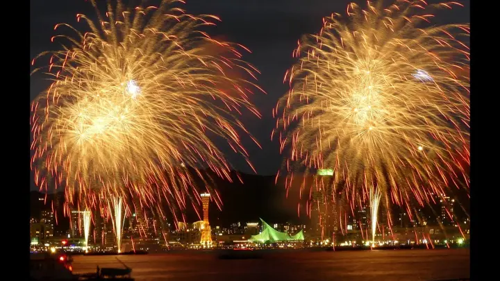 19年 みなとこうべ海上花火大会 ダイジェスト動画 神戸花火 Bstation