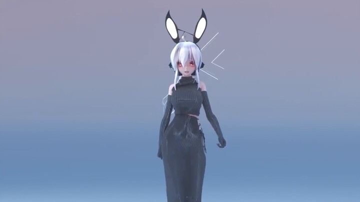 Kain MD MMD "BOP BOP" sweater suara lemah Rendering C4D OC (layar horizontal)