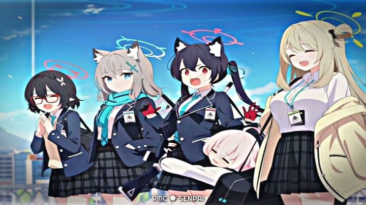 KETIKA SISWI ABYDOS PAKE BAJU MAID BEH DAMAGE NYA
