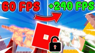 COMO AUMENTAR LOS FPS en PC con FPS UNLOCKER en ROBLOX