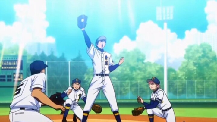 [Diamond Ace] The little angel catches the ball in the style of a world famous painting ~ I am a lit