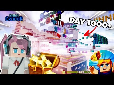 Crazy SkyBlock Base Tour | Blockman go adventure