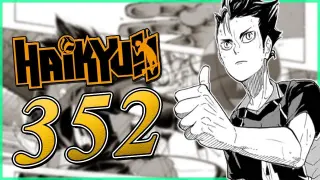 Haikyu!! Chapter 352 Live Reaction - NISHINOYA TO THE RESCUE!!! ハイキュー!!