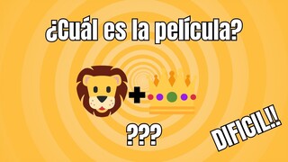 ¿Podrás lograrlo? Adivina LA PELÍCULA con EMOJIS 🍿🍿🎬+90preguntas