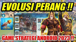 EVOLUSI PERANG DUNIA !! AGE OF EVOLUTION GAME STRATEGI ANDROID 2023 !!