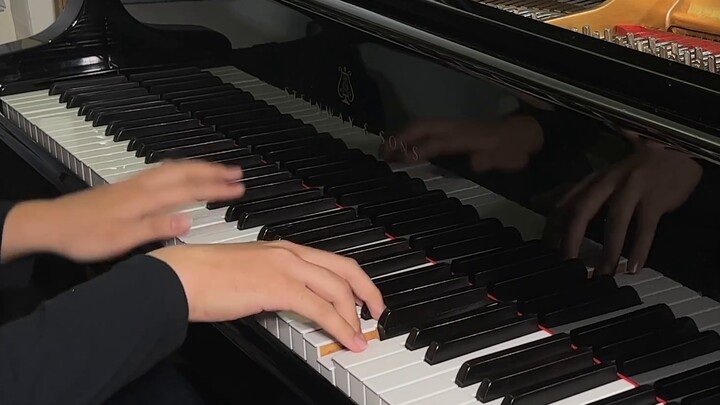 Kebohongan Anda di Bulan April Versi piano ED2-Oranye