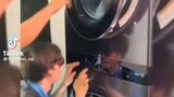 Definitely Not A Rickroll Using A Washing Machine