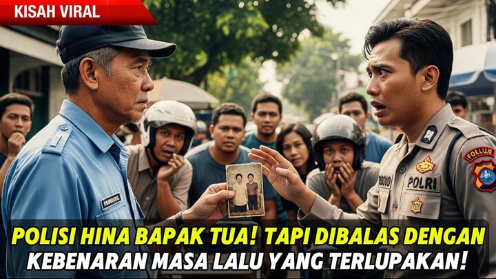 Polisi Sombong Menangis di Depan Tukang Parkir Setelah Tahu Kebenarannya