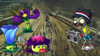 I put the Plants vs Zombies 2 Modern Day theme song over Train To Busan zombie apocalypse