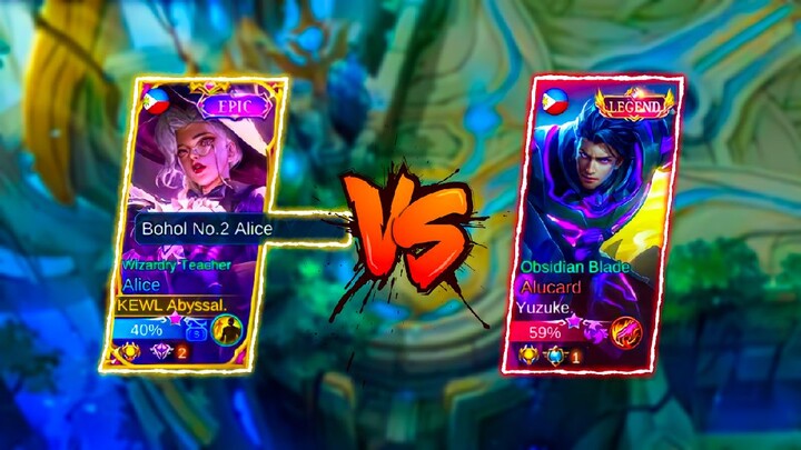 ALISHA VS YUZUKE │ALICE VS ALUCARD│WHO WILL WIN? SO INTENSE GAME(MUST WATCH)