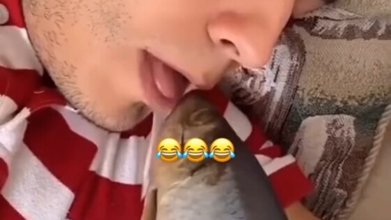 It even stuck out its tongue.