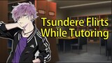Your Tsundere Tutor Flirts with You「ASMR/Male Audio/Roleplay」