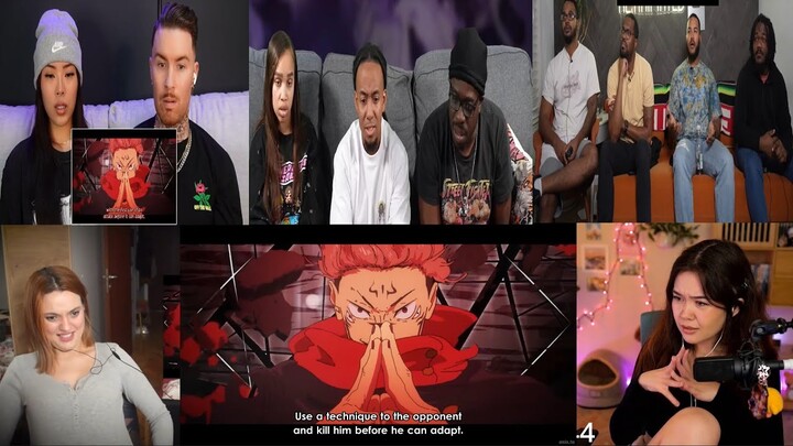 JUJUTSU KAISEN EPISODE 2X17 REACTION MASHUP