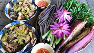 Bữa Cơm Quê Với Mắm Kho | Cha Kể Chuyện Kéo Lưới Ở "Xép Ba Tàu" 30 Năm Trước | MTQH