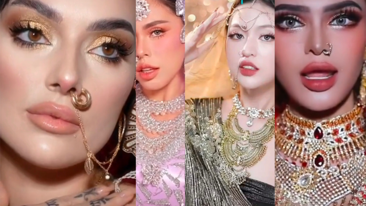This Indian drag performance totally had me hooked for several minutes!