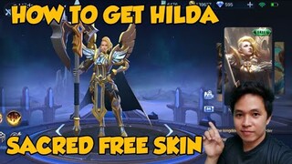 HOW TO GET HILDA SACRED GUARD FREE SKIN TUTORIAL