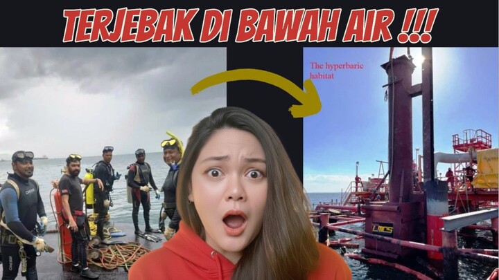 TERJEBAK DI PIPA AIR BAWAH LAUT !!!