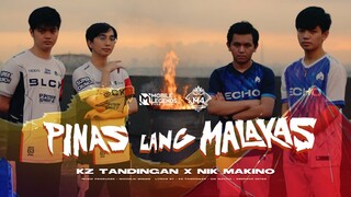 M4 PH THEME SONG | PINAS LANG MALAKAS - KZ TANDINGAN FT NIK MAKINO - MOBILE LEGENDS: BANG BANG