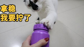 Kucing: Nggak mungkin? Apa ada yang nggak bisa buka tutup botolnya?